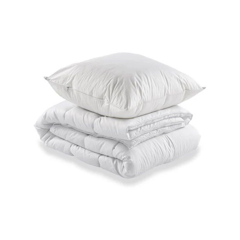 Pack pret a dormir Matelas 90x190 cm + Sommier + Couette + 1 oreiller 60x60 cm - 14 cm - DEKO DREAM TOP