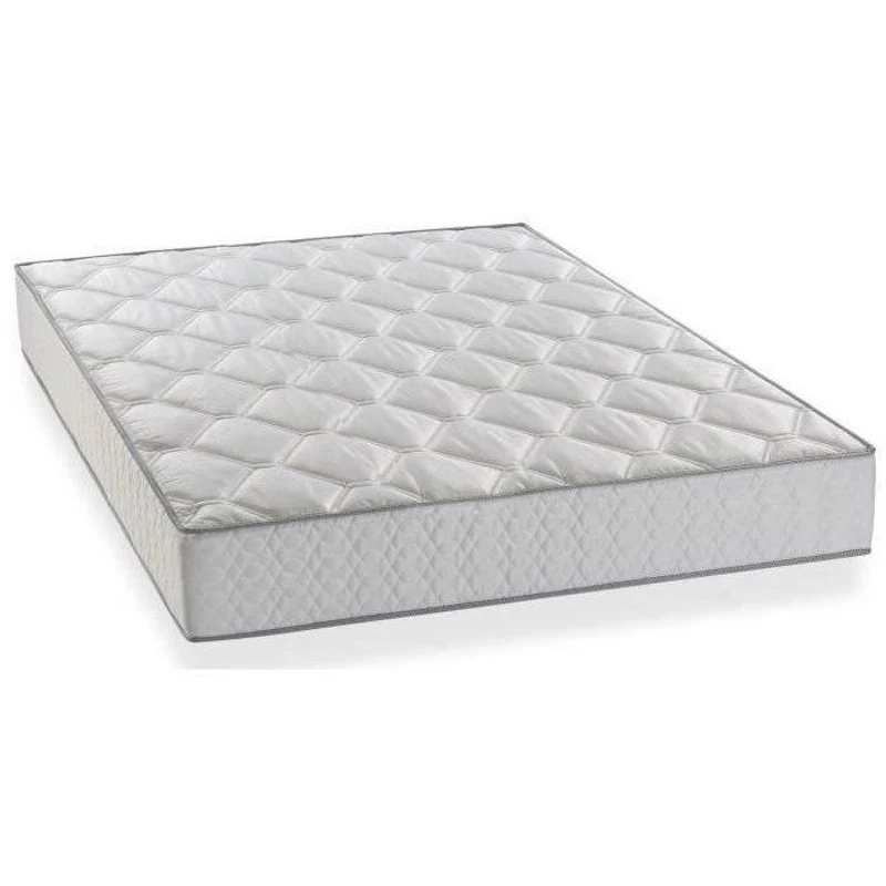 Ensemble Matelas ressorts + Sommier tapissier 140 x 190 cm - Confort équilibré - Epaisseur 23 cm - DEKO DREAM Hyvyys