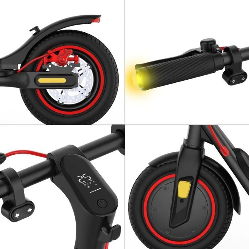 Trottinette électrique - URBANGLIDE - 85 Lite - Roues 8.5 - 36V - 400W - Autonomie 20 km - Frein a disque - Clignotants - Feu stop