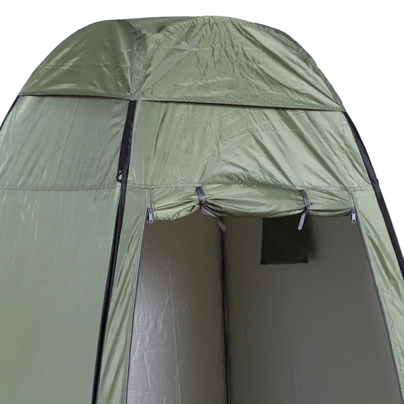 Outsunny Vestiário de praia dobrável Tenda para o chuveiro 120x120x190 cm Verde