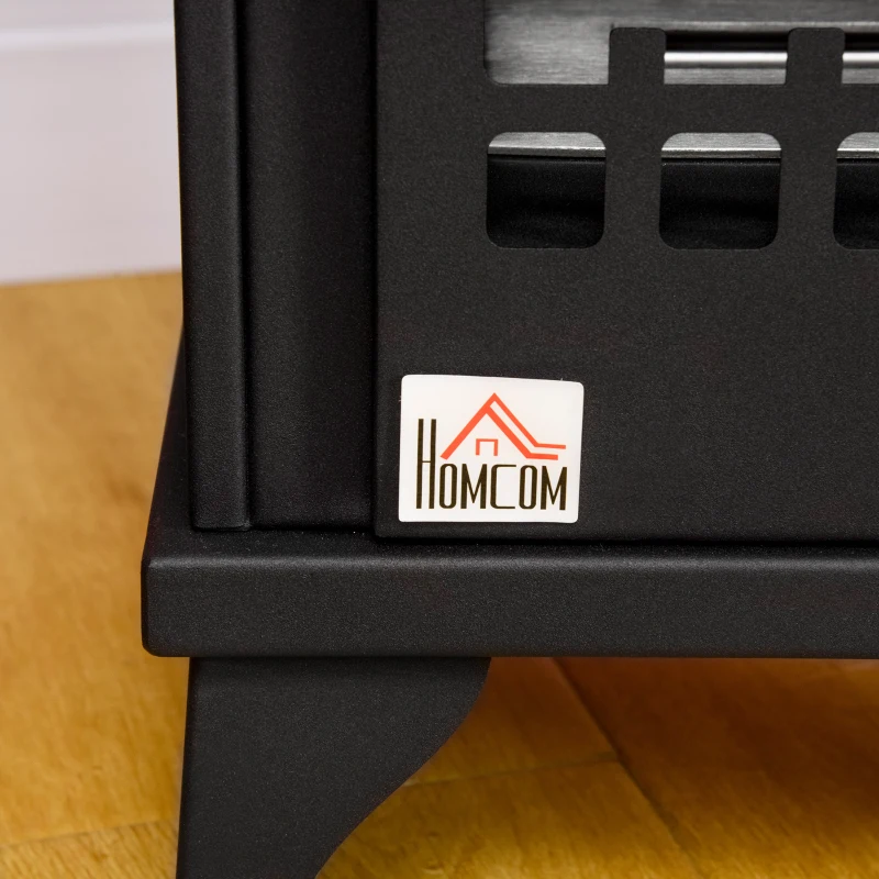 HOMCOM Staande bio-ethanolhaard met 1,2 l tank, ca. 3 uur brandduur, dekking 25 m² 41 x 25 x 54 cm