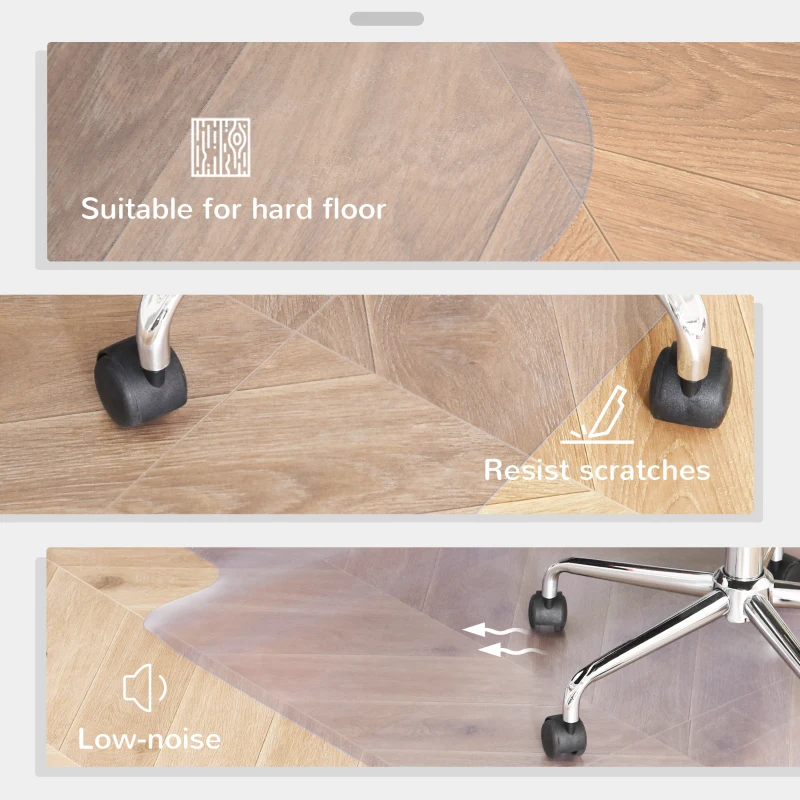 HOMCOM Protector Mat, T Shape