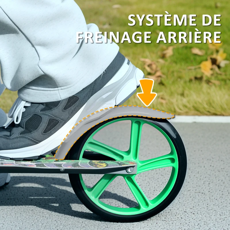 Outsunny Parasol de jardin 2,7 ​​m, parasol inclinable d'extérieur UPF 30+ avec manivelle, 8 baleines, bleu clair et blanc