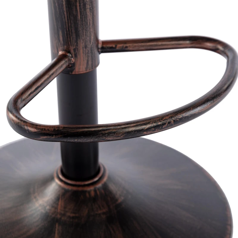 Set of 2 Modern Swivel Bar Stools with Wicker Rattan Weave and Padded Linen Seat, Counter Stools for Living Room, 48L x 49W x 89H cm, Beige