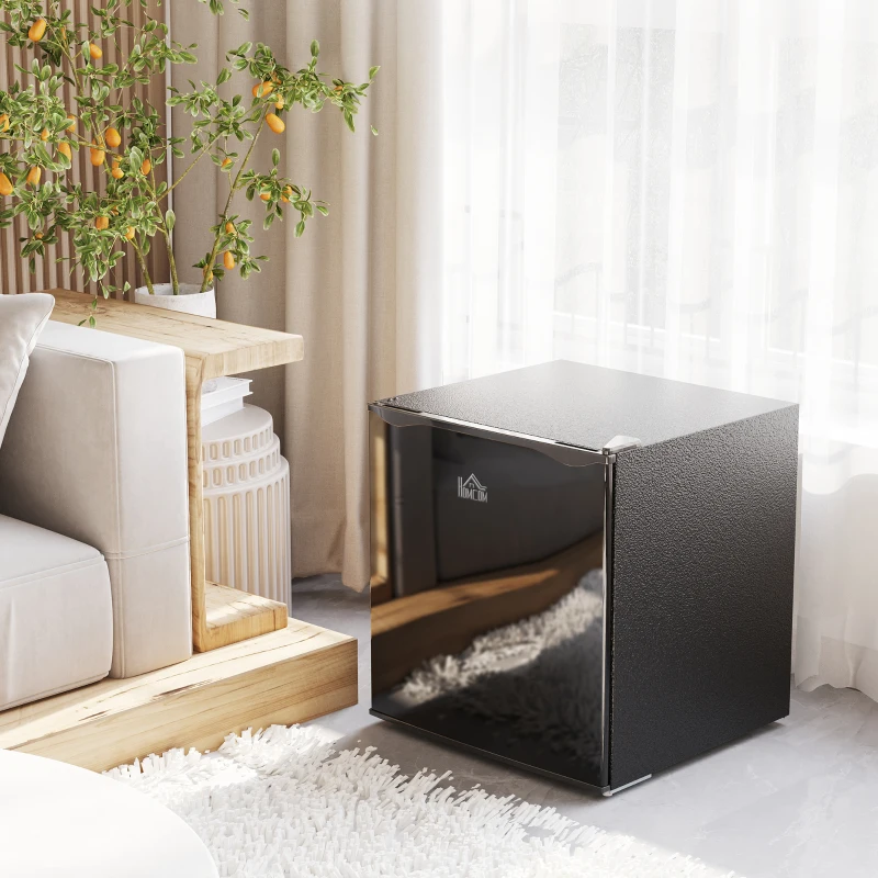 HOMCOM mini vriezer, 35 L, wit, 47 x 44,2 x 48,8 cm(m-12)