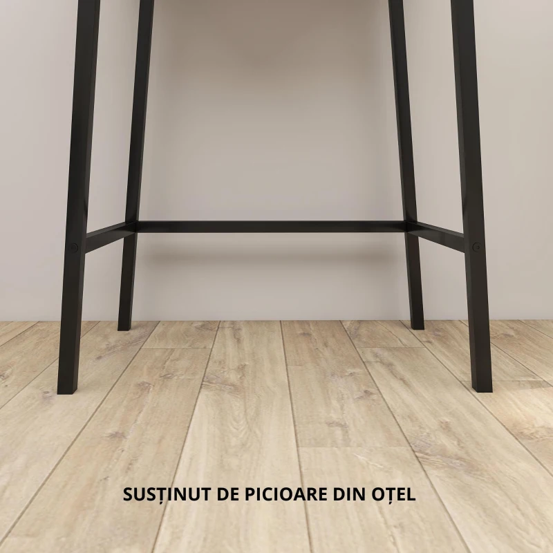 HOMCOM Masă de Machiaj cu Oglindă Pliabilă și 16 Compartimente Lemn și Oțel