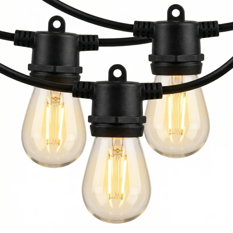 HOMCOM Cordão de Luzes com Bolas Cortina de Luzes RGBW IP44 à Prova d'água para Decoração Interna e Externa