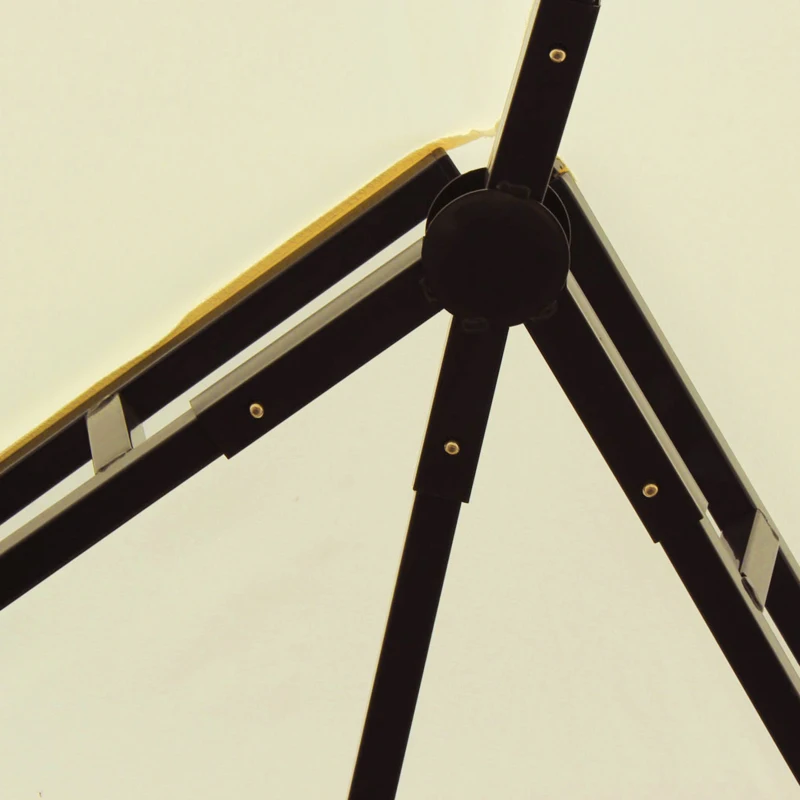 Outsunny Cenador de Jardín 4x3m con Doble Techo Estructura de Acero Anti-UV para Exterior Patio 400x300x280 cm Crema