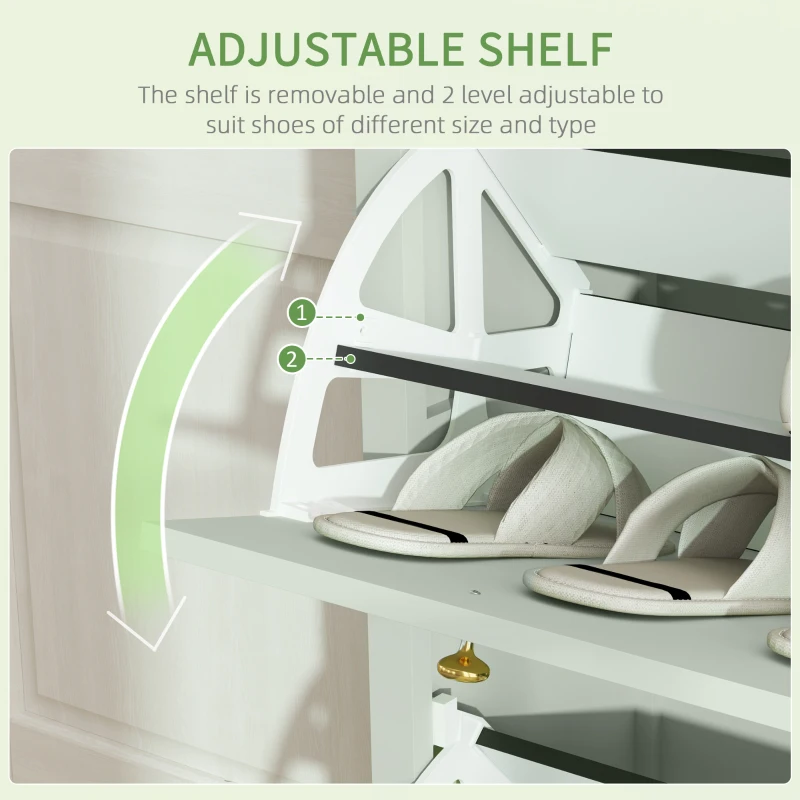 Szafka na buty z 2 klapami, szuflada, na 12 par butów