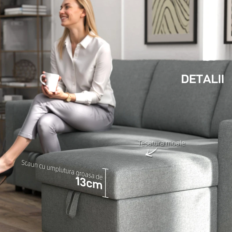 HOMCOM Fotoliu Rabatabil 150° – Electric, Port USB, Bej