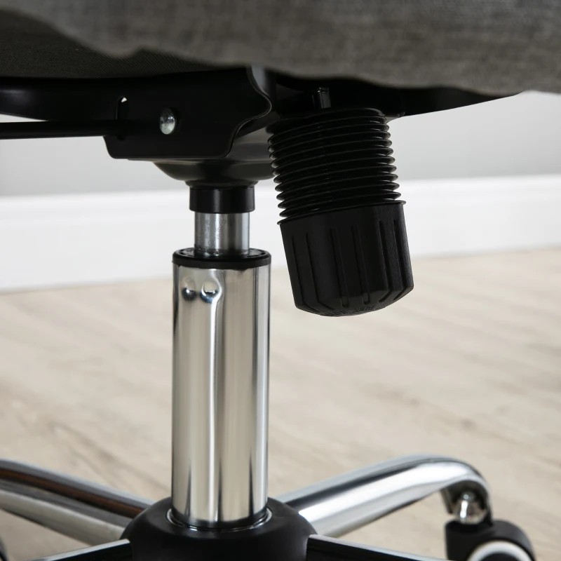 Vinsetto Ergonomische Bureaustoel Schommelfunctie Grijs