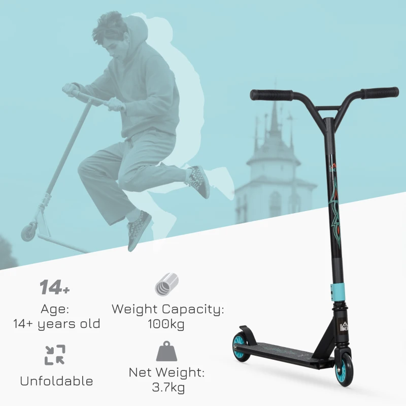 Hulajnoga Stunt, ABEC 9 łożyska, wytrzymała konstrukcja