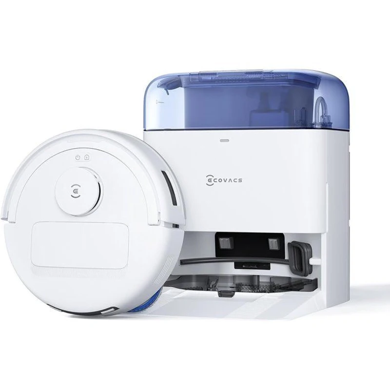 Aspirateur Robot Laveur - ECOVACS DEEBOT MINI - 9 000 Pa - ZeroTangle 2.0 - TrueMapping 2.0 - Séchage a 45 ? - Vidage Auto