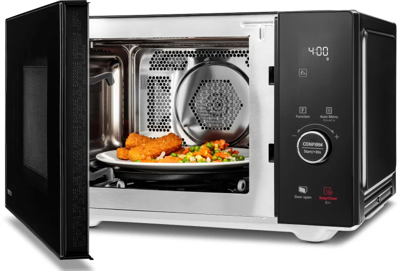 Micro-ondes - MEDION - MD12041 - Noir - 25 L - 4 en 1 avec fonction gril et convection