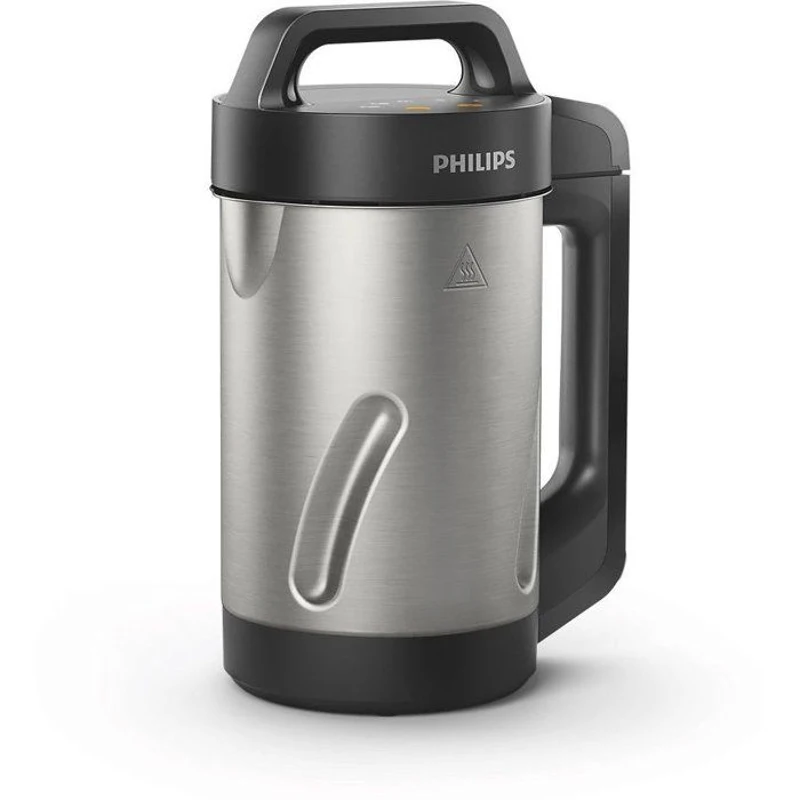 Blender chauffant pour soupe - PHILIPS - HR2203/80 - Série 3000 - 1000W - bol de 2L - Métal