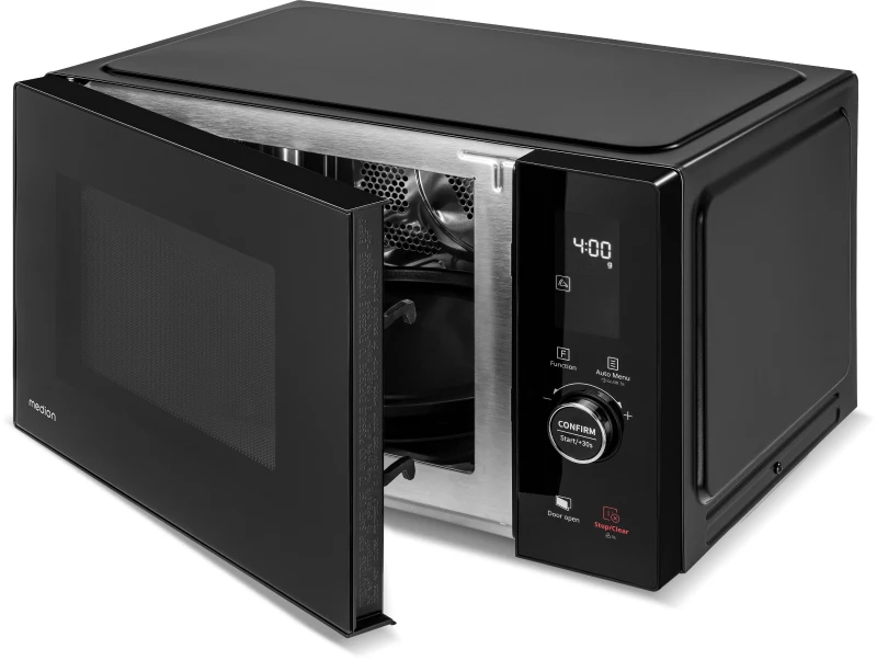 Micro-ondes - MEDION - MD12041 - Noir - 25 L - 4 en 1 avec fonction gril et convection