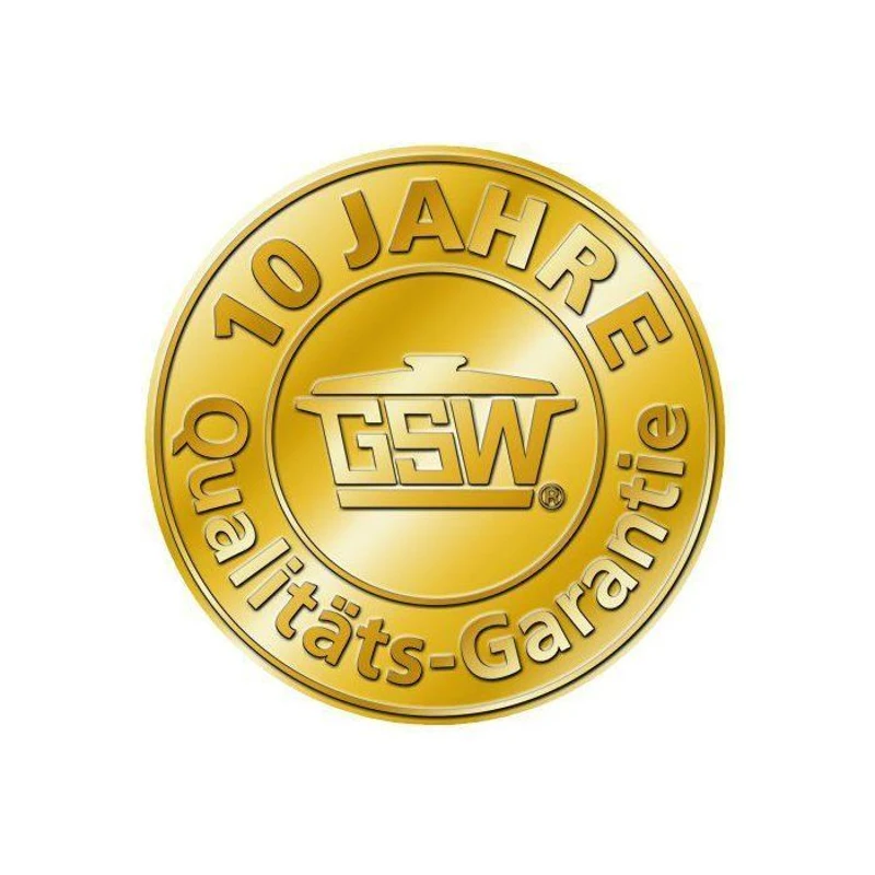 GSW Elegance - Batterie de cuisine 9 pieces en acier inoxydable - Tous feux dont induction