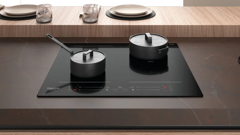 Table de cuisson a induction - HOTPOINT - 4 foyers - L60 cm - HS5160CNE