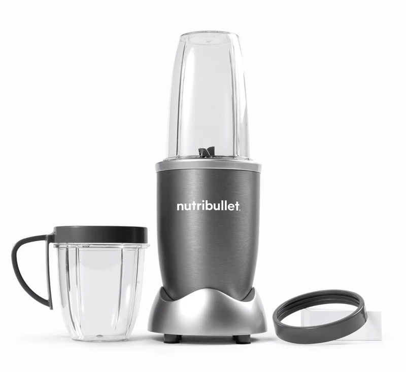 Blender - NUTRIBULLET Original 600 - NB606DG - 600 W - 2 tasses incluses 700 ml et 500 ml - Gris - Sans BPA
