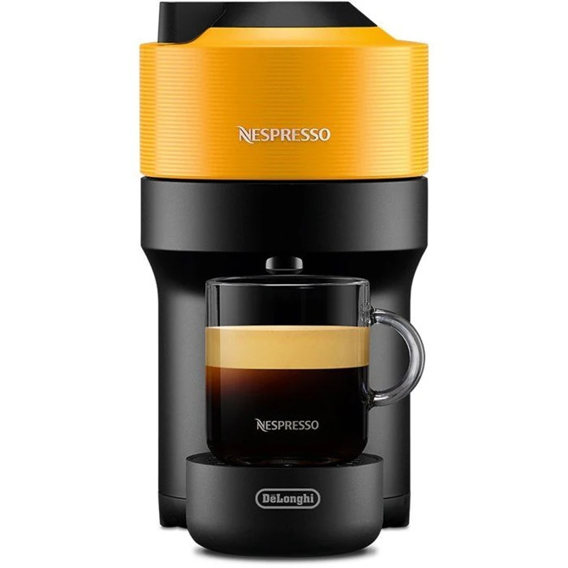 Machine a café a capsules - DELONGHI - ENV90.Y - Nespresso Vertuo Pop - Jaune