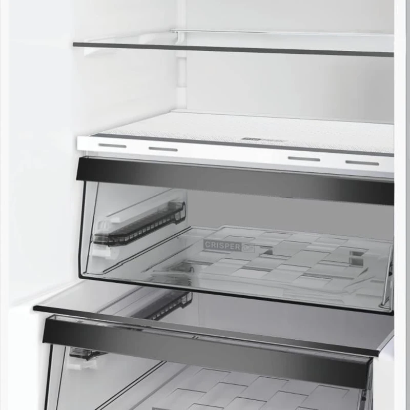 Réfrigérateur combiné - WHIRLPOOL - WHK26363XP6E - 2 portes - 316 L - Classe C - 59,5 x 66,3 x 203 cm - Inox