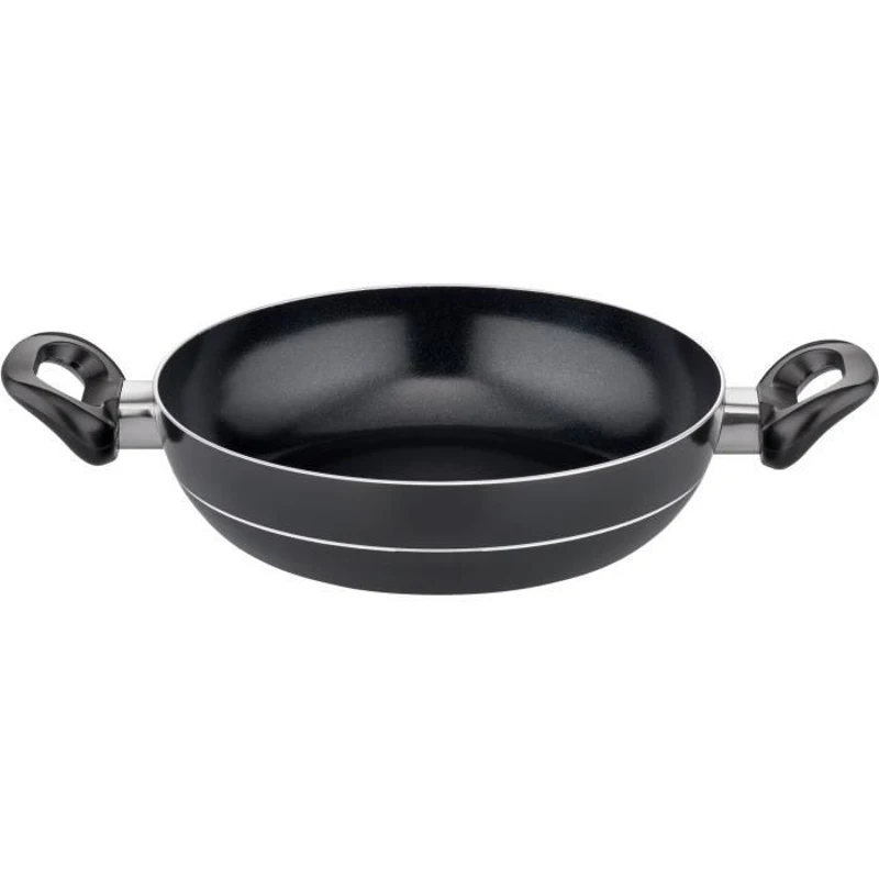 Batterie de cuisine - Induction - GSW - MILANO NERO - 15 pieces - Aluminium massif - Noir