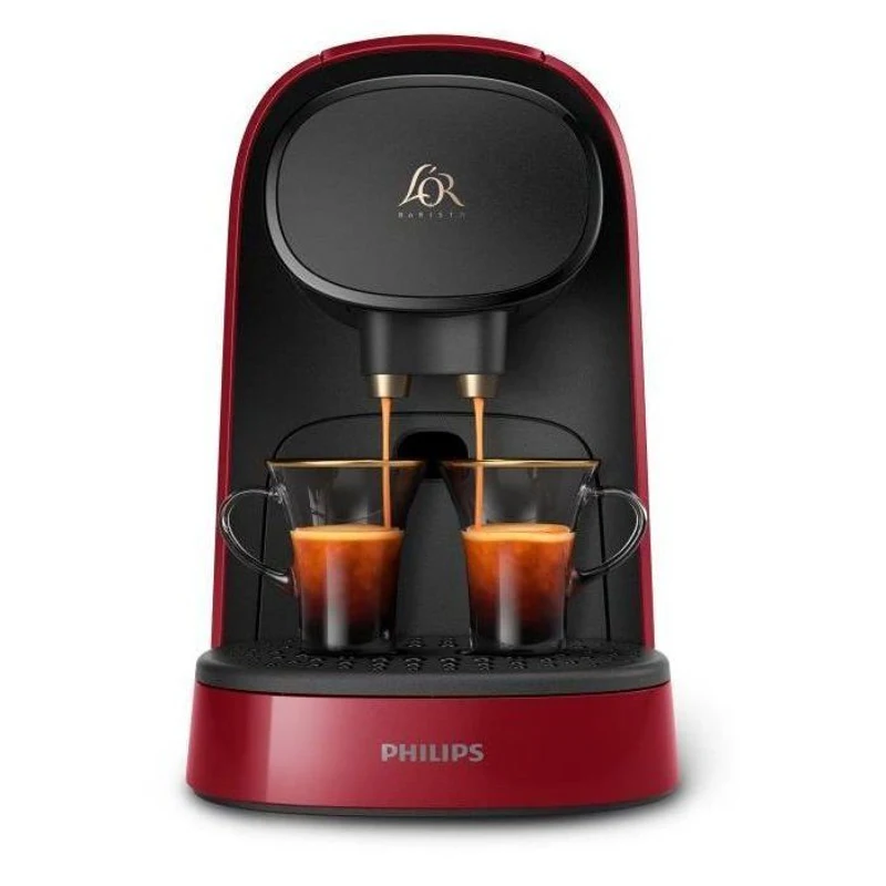 Cafetiere a capsules - PHILIPS - L'OR BARISTA - LM8012/51 - Original - Rouge