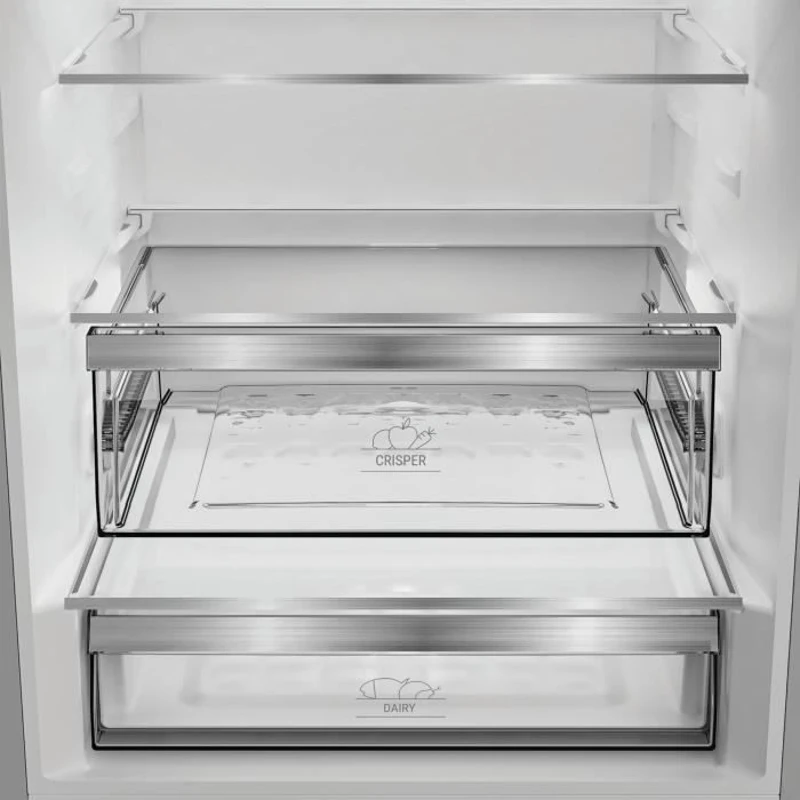 Réfrigérateur combiné - HOTPOINT - HPAK26472XP4E - Classe E - 475 L - 70 x 74,5 x 187 cm - Inox