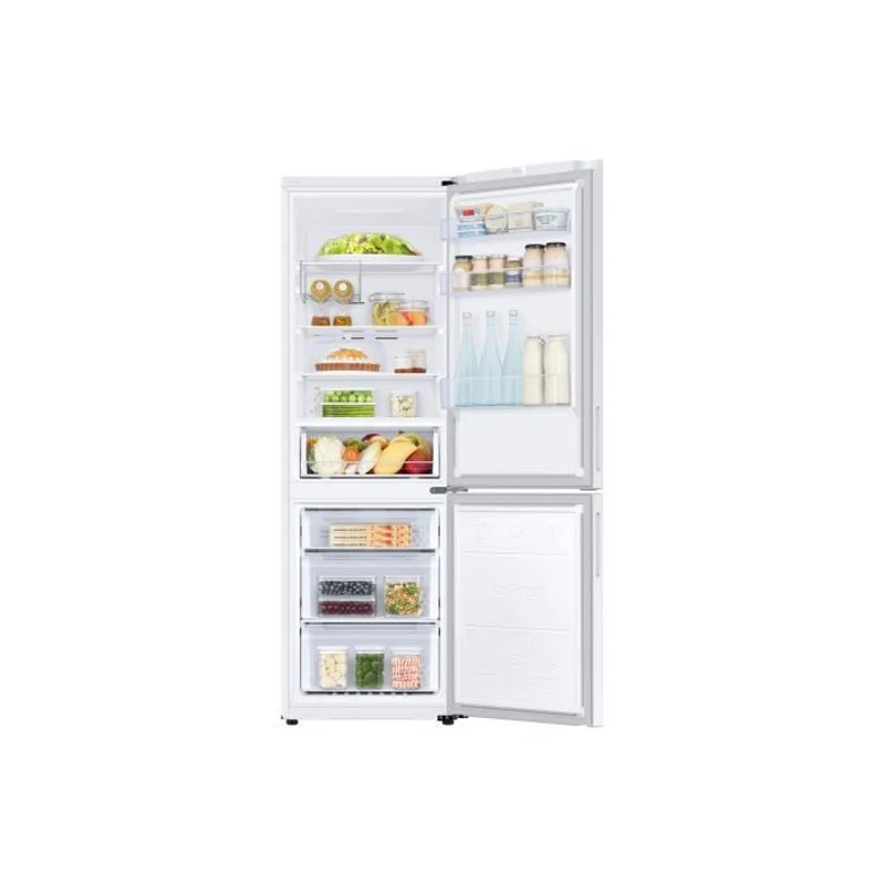 Réfrigérateur combiné - SAMSUNG - RB33B612ESA - 344 L - Classe E - 59,5 x 65,8 x 185,3 cm - Blanc