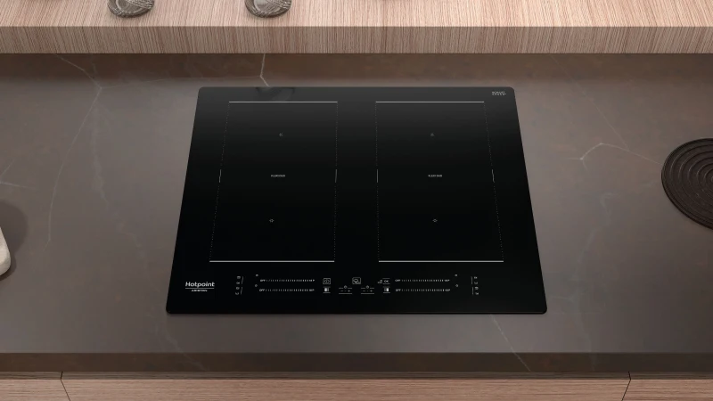 Table de cuisson a induction - HOTPOINT - 4 foyers - L60 cm - HS5160CNE