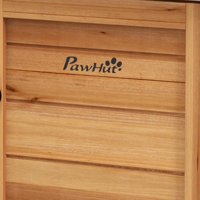 PawHut Recinto per Conigli Nani, Porcellini d'India, con Ruote, 108 x 58 x 73,5 cm, Giallo