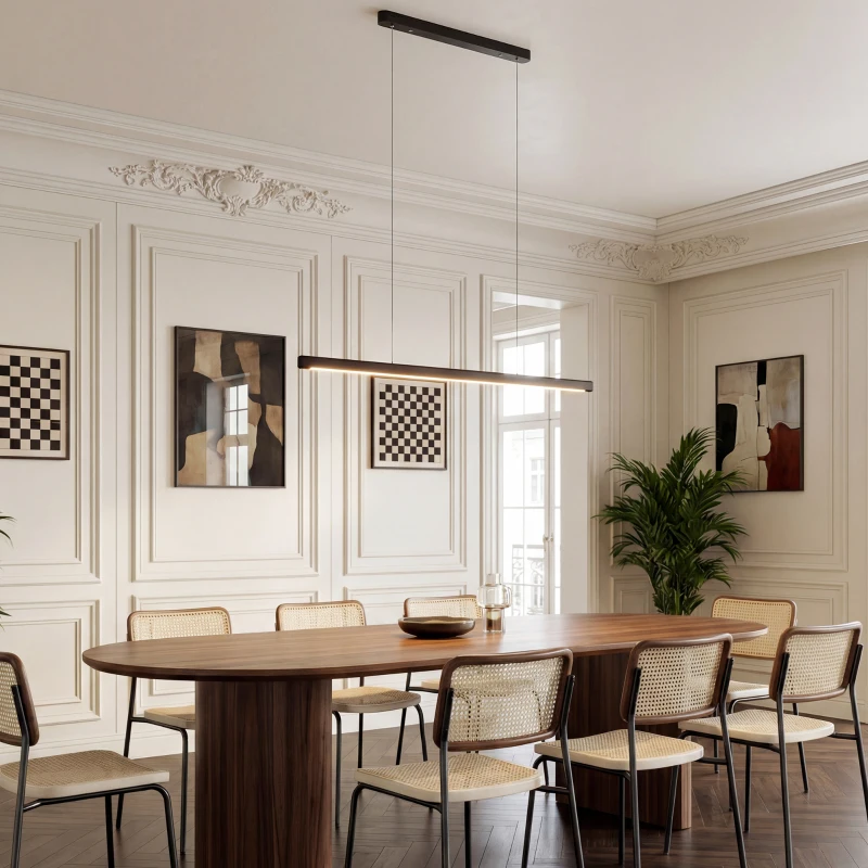 HOMCOM Suspension avec télécommande et fonction mémoire, dimmable avec températures de couleur réglables