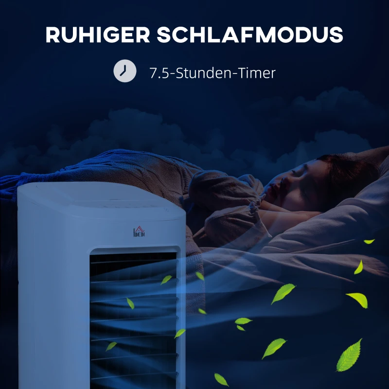 Klimatyzator 3 w 1 z nawilżaczem, chłodzenie wodne 7L