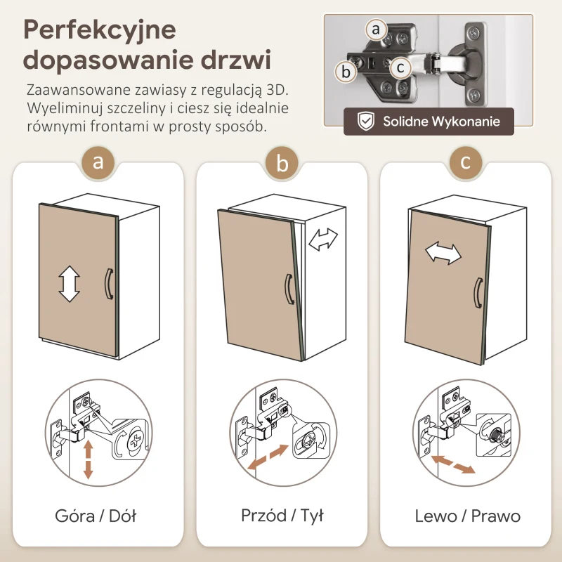 HOMCOM Szafka kuchenna z 2 szufladami, wysoki szafką z otwartą półką, szafka z witryną i funkcją Soft-Close do salonu, kuchni, 76 x 38 x 182 cm, biały(m-7)