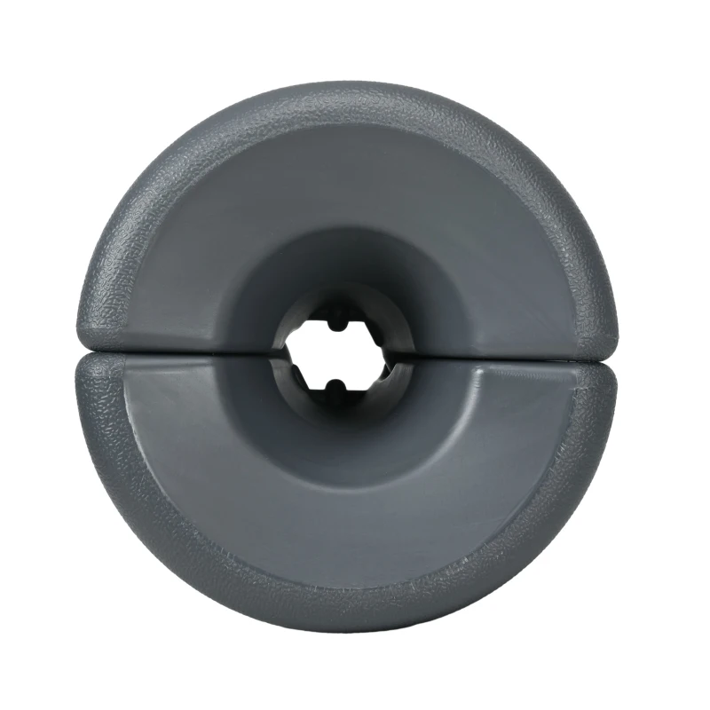 Outsunny HDPE Tent Weights Set of 4, Canopy Weights, Fill with Water or Sand, 48KG