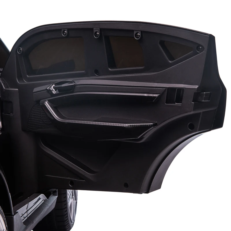 HOMCOM Audi E-tron Licensed 12V Kids Electric Ride On Car with Parental Remote Music Lights MP3 Suspension Wheels for 3-5 Years Black