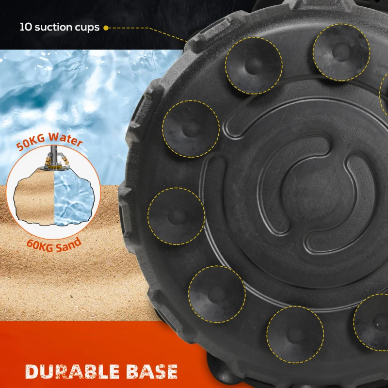 HOMCOM 70'' Freestanding Boxing Punch Bag Stand with Weighted Base, Absorption Springs for Home Gym Professional Work Out