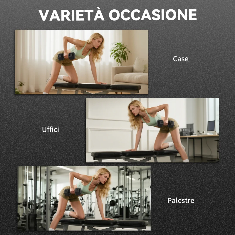 HOMCOM Set 2 Manubri Fitness da 15 kg Esagonali con Impugnatura Antiscivolo, in Acciaio e Gomma, Ø15.5 x 33.6 cm, Nero