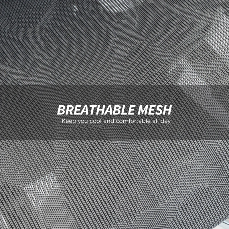 HOMCOM Ergonomic Office Chair, High Back Mesh Desk Chair, Grey