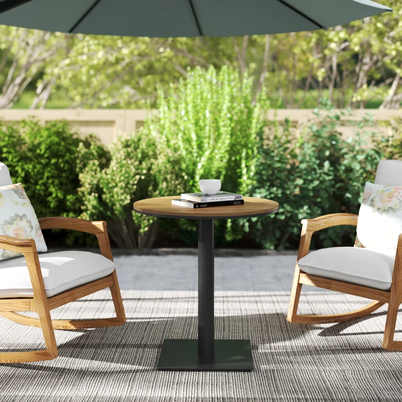 Stół ogrodowy Ø70 cm, okrągły, odporny na warunki atmosferyczne