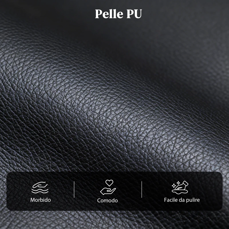 HOMCOM Poltrona Relax Massaggiante con Telecomando e 8 Programmi, Reclinazione e Poggiapiedi, 68x88x98cm, Nero