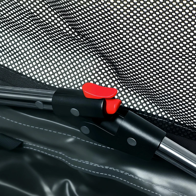 PawHut Transportin moale pliabil pentru câini și pisici cu pernă, husă lavabilă, aerisire Oxford 600D, 76x54x54 cm, Verde