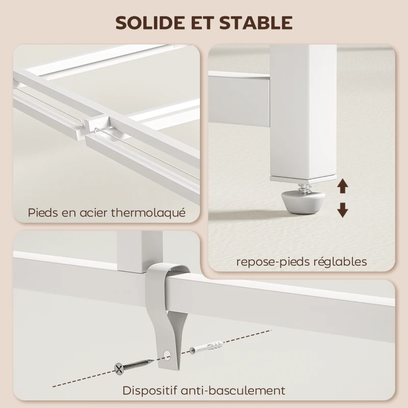 HOMCOM Bureau d'ordinateur pliable avec support d'écran, pour chambre, petits espaces, 100 x 48 x 87,5 cm, bois naturel