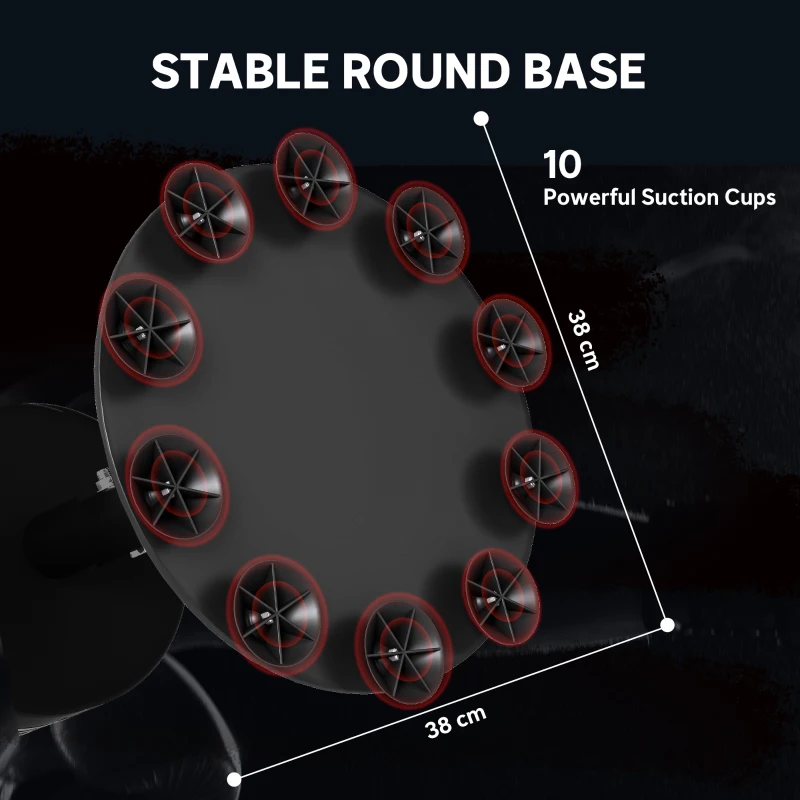 SPORTNOW Worek bokserski wolnostojący 135 cm stojący worek 10 przyssawek i amortyzacja dla dorosłych i młodzieży
