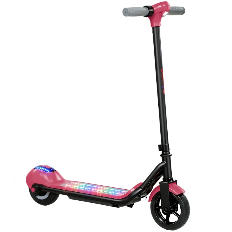 SPORTNOW Electric Scooter for Kids, with LED Display, Pink