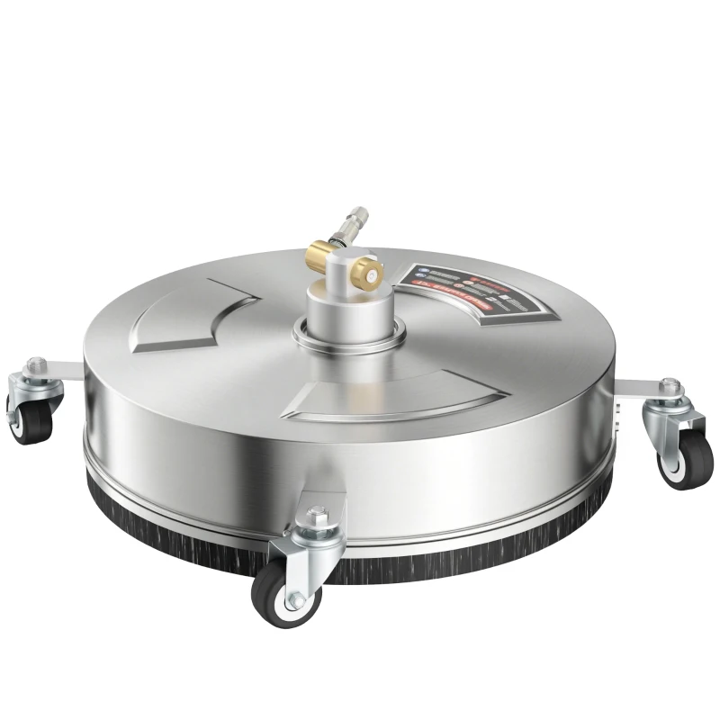 Outsunny Pressure Washer Surface Cleaner 3600 PSI Power Washer Rotary Surface Cleaner with 4 Wheels for Driveways