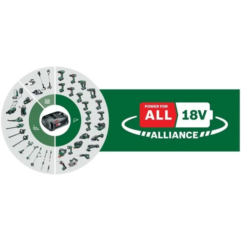 Coupe-bordures Bosch - EasyGrassCut 18-230 (1 Batterie, 1 chargeur, diametre de coupe : 23 cm)