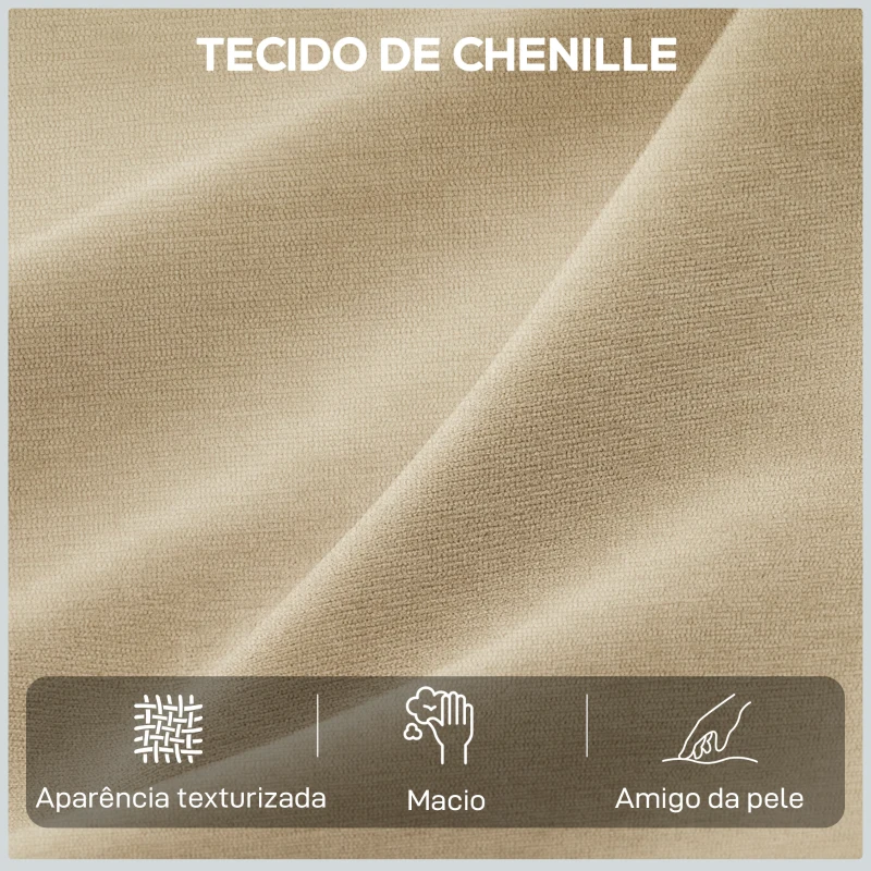 HOMCOM Poltrona Relax Reclinável Elétrica com Duplo Motor Giratória e Baloiço com Encosto de Cabeça Ajustável Portos USB e USB-C Bege