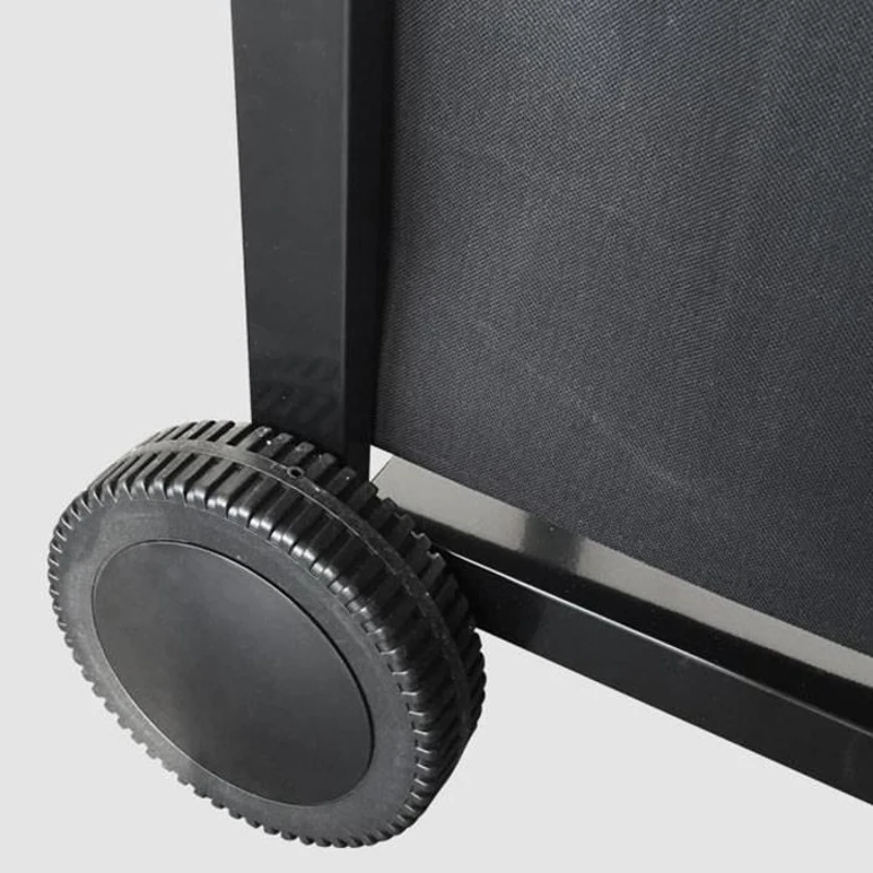 GARDEN MAX Plancha gaz MERIDA - 4 feux - Sur chariot - 127 x 46,5 x 95 cm - Acier émaillé - Surface de cuisson: 75 x 35 cm - Noir