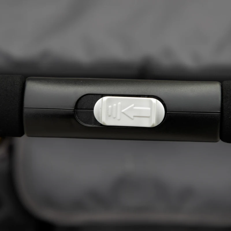 PawHut Foldable Pet Stroller, with Universal Wheels, Shock Absorber, for Medium and Large Dogs - Grey